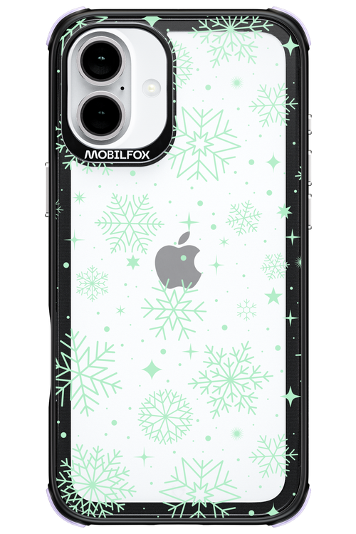 Tiffany's Snowflakes - Apple iPhone 16 Plus