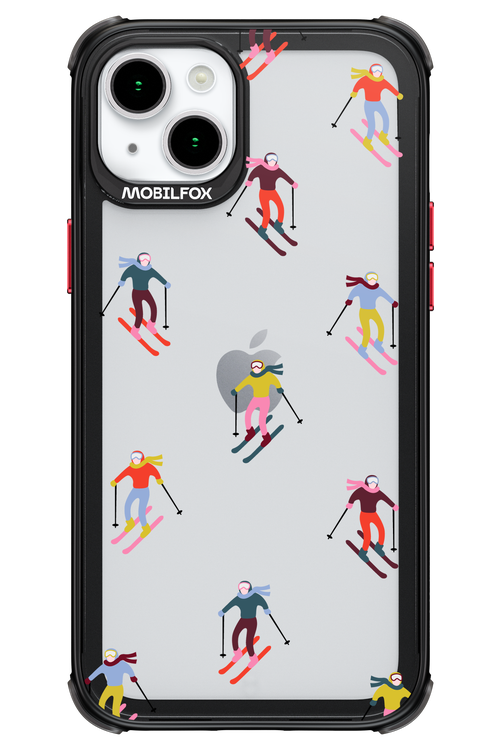 Snow Motion (Transparent) - Apple iPhone 15 Plus