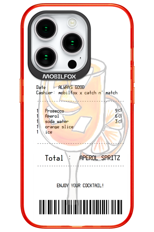 aperol spritz cocktail - Apple iPhone 15 Pro