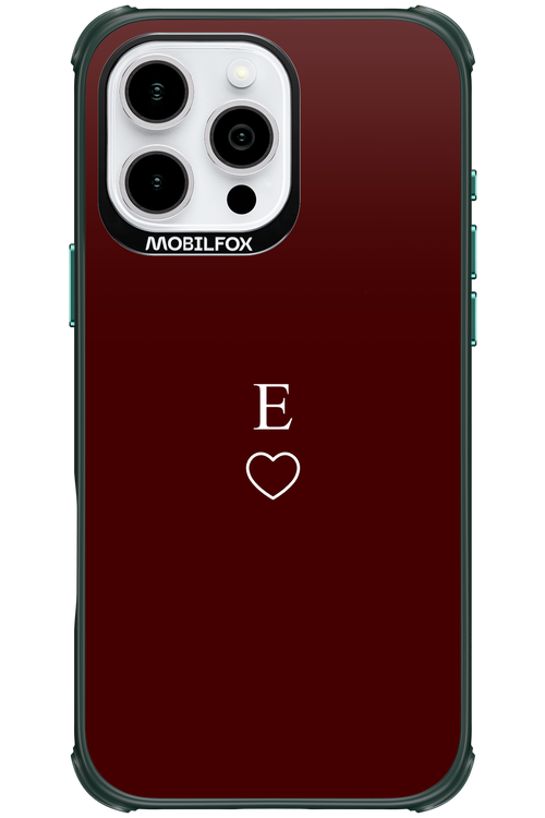 E Burgundia 2.0 - Apple iPhone 16 Pro Max