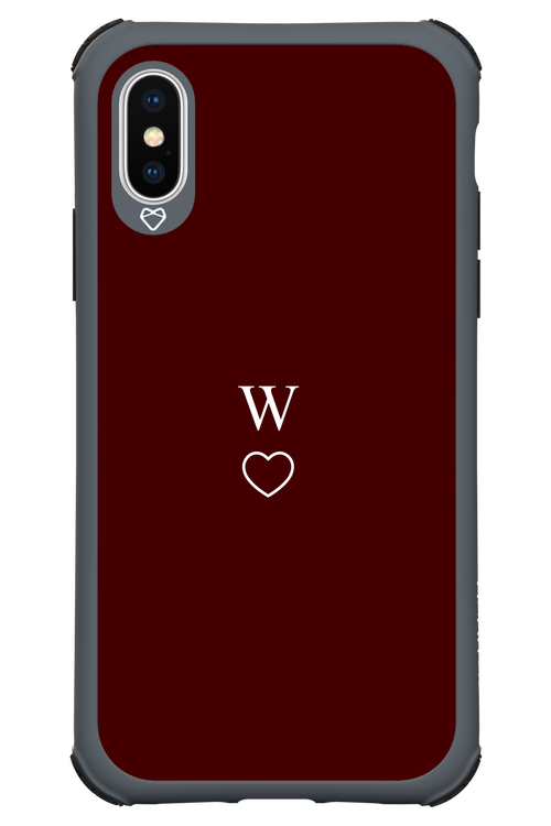 W Burgundia 2.0 - Apple iPhone X