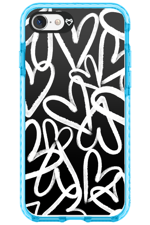 Heart Lines - Apple iPhone 8