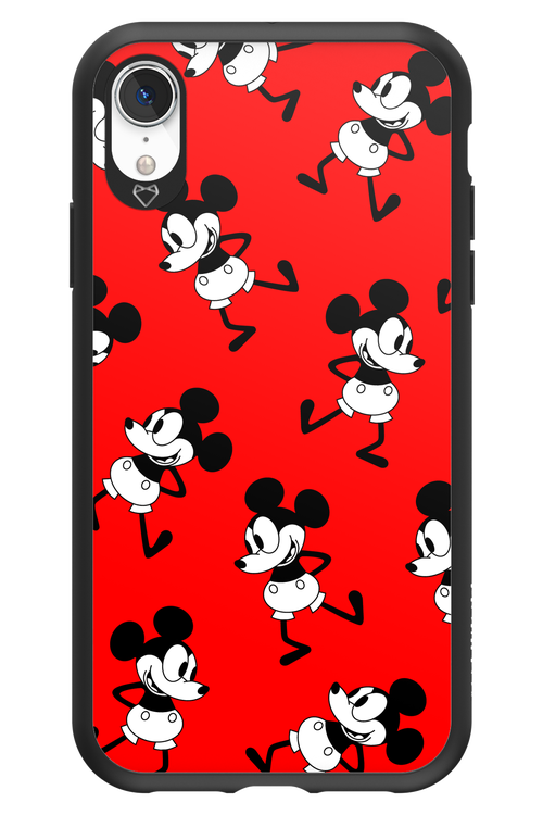 Iconic Mouse (red pattern) - Apple iPhone XR
