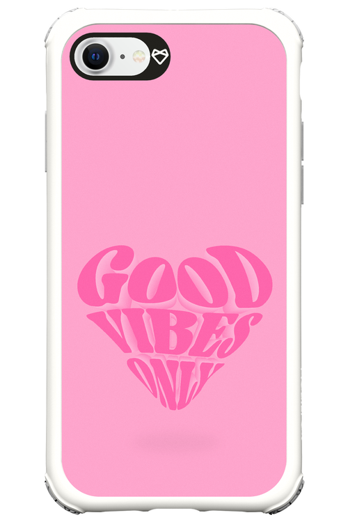 Good Vibes Heart - Apple iPhone SE 2020