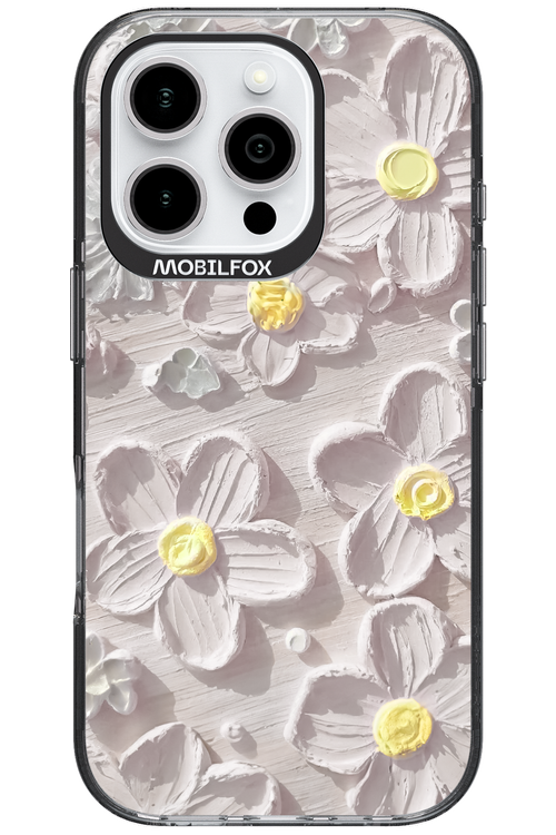 White Flowers - Apple iPhone 16 Pro