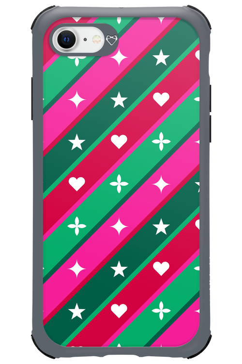 Christmas Stripes - Apple iPhone 7