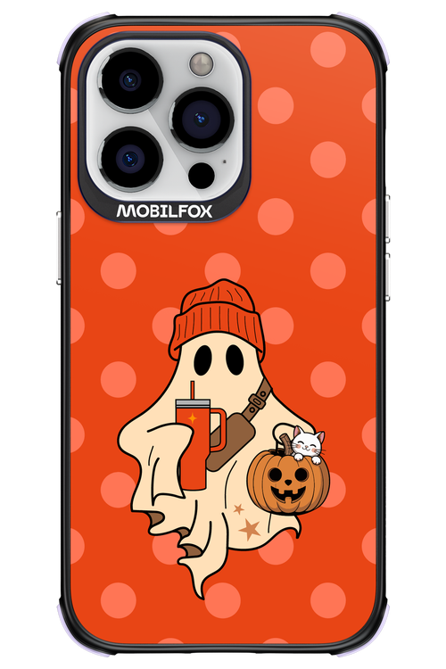 Ghost Girl (Orange) - Apple iPhone 13 Pro