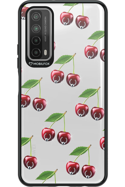 Spicy Cherries Transparent - Huawei P Smart 2021