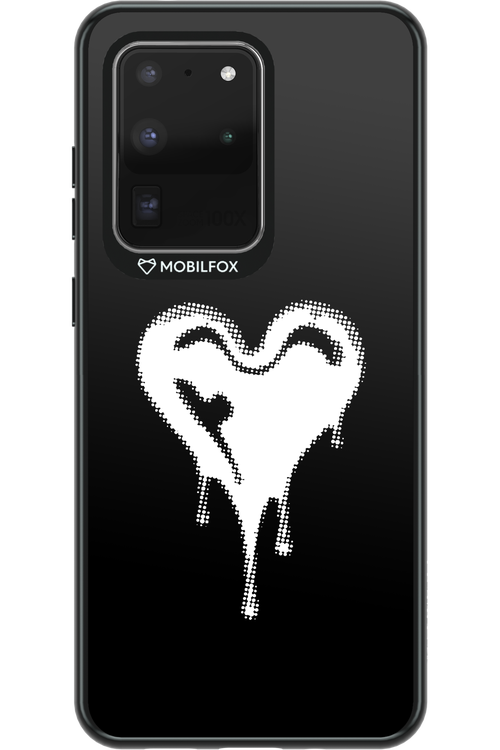 Heart Black - Samsung Galaxy S20 Ultra 5G