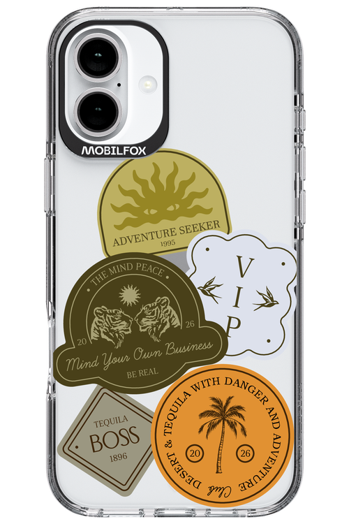 Badge Keeper - Apple iPhone 16 Plus