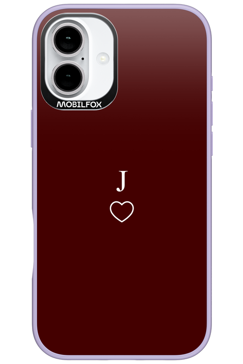 J Burgundia 2.0 - Apple iPhone 16 Plus