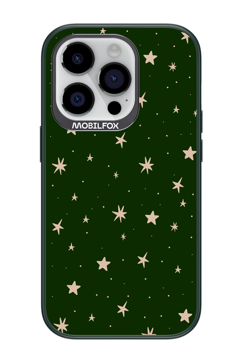 Forest Green Stars - Apple iPhone 14 Pro