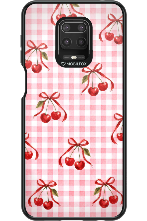 Pink Cherry Checked 2.0 - Xiaomi Redmi Note 9 Pro