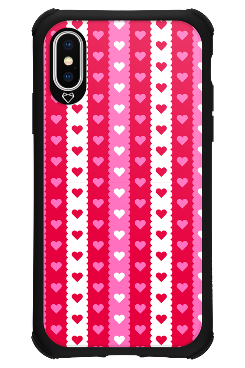 Christmas Heart Biscuit - Apple iPhone X