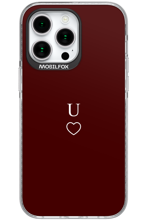 U Burgundia 2.0 - Apple iPhone 15 Pro Max