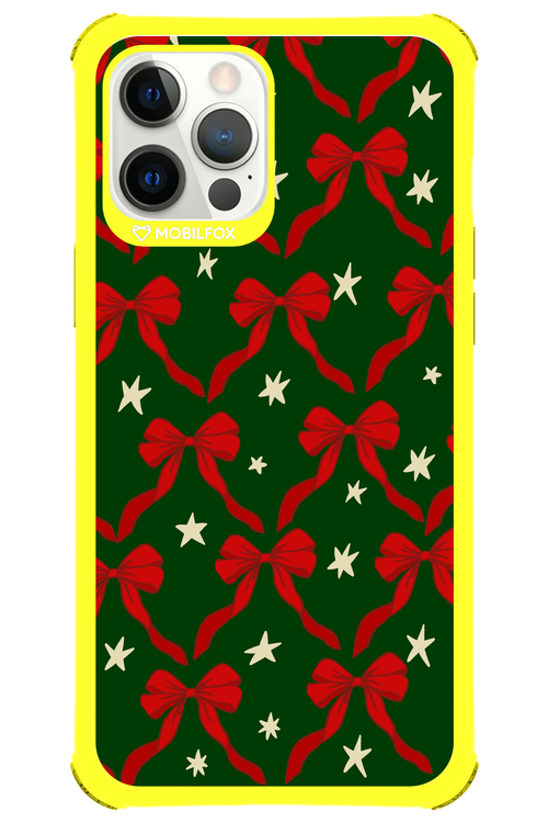 Bow & Stars (Green) - Apple iPhone 12 Pro Max