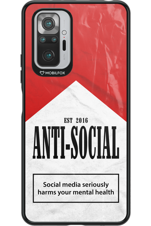 ANTI-SOCIAL II 2.0 - Xiaomi Redmi Note 10 Pro