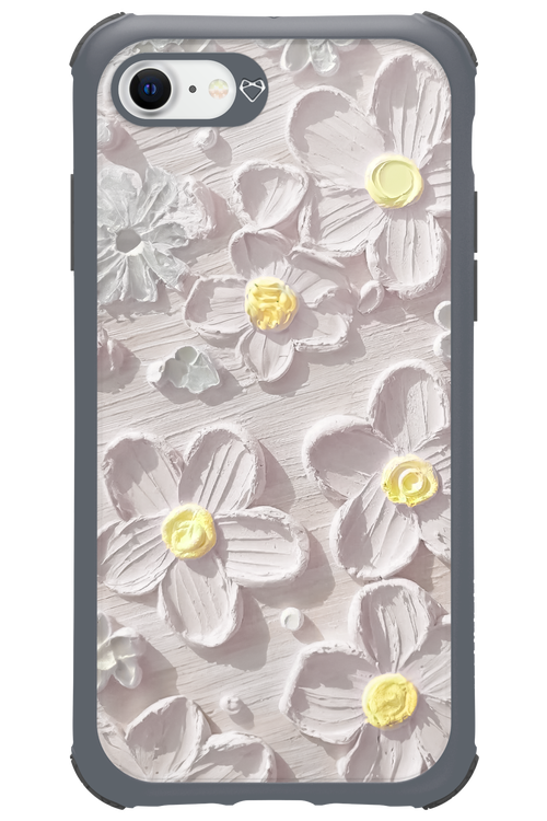White Flowers 2.0 - Apple iPhone SE 2022