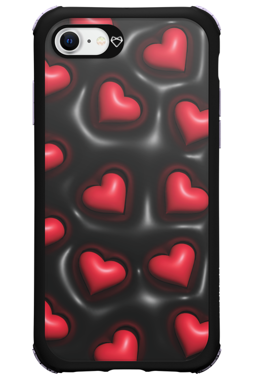 Hearts in love - Apple iPhone SE 2020