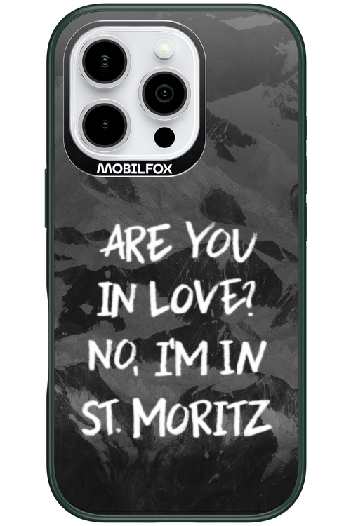 I'm in St. Moritz - Apple iPhone 16 Pro