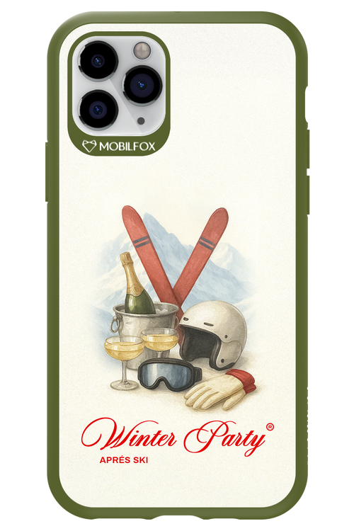 Winter Ski Party - Apple iPhone 11 Pro