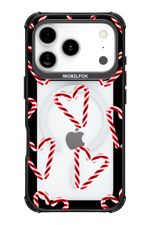 Candy Cane Hearts - Apple iPhone 17 Pro