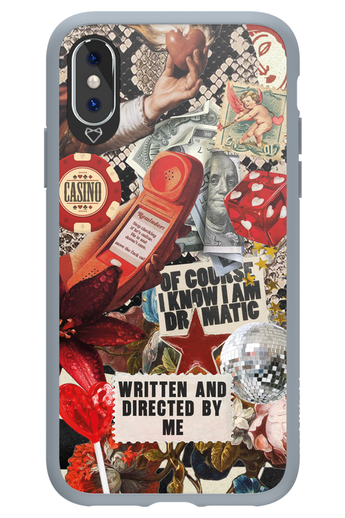 RED VINTAGE - Apple iPhone X