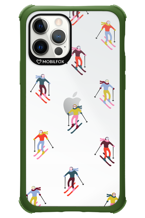 Snow Motion (Transparent) - Apple iPhone 12 Pro