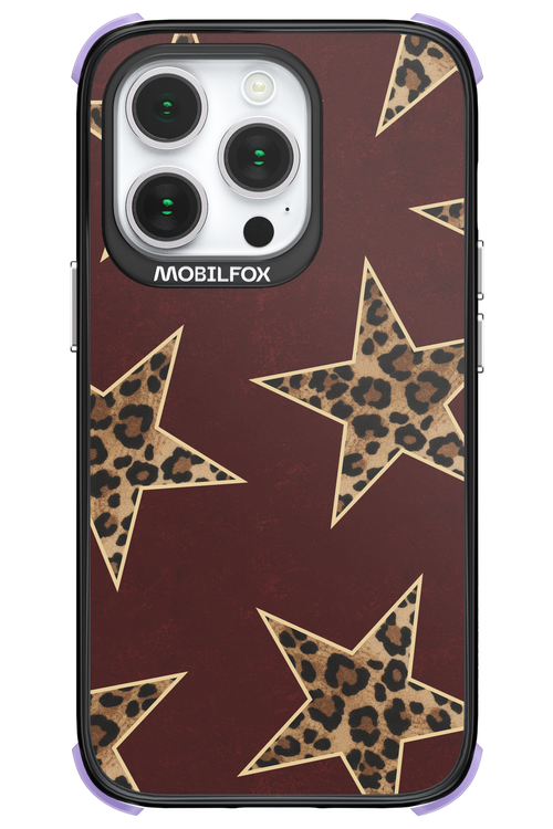 Wild Stars Burgundy - Apple iPhone 14 Pro