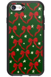 Bow & Stars (Green) - Apple iPhone 8