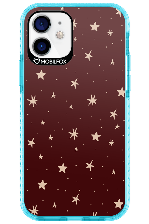 Burgundy Stars - Apple iPhone 12
