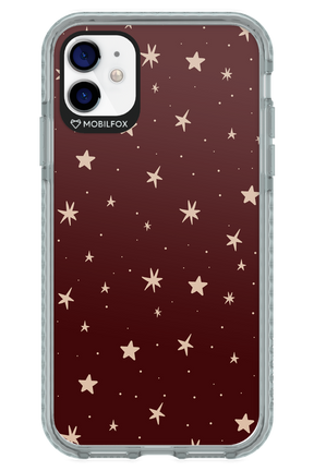 Burgundy Stars - Apple iPhone 11