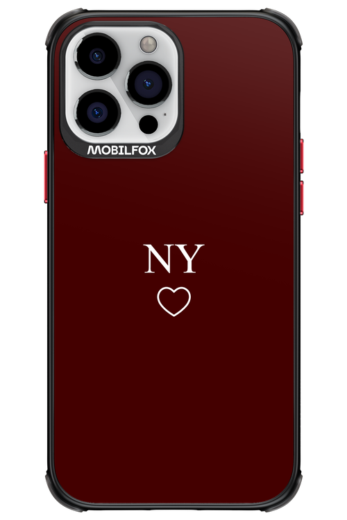 NY Burgundia 2.0 - Apple iPhone 13 Pro Max