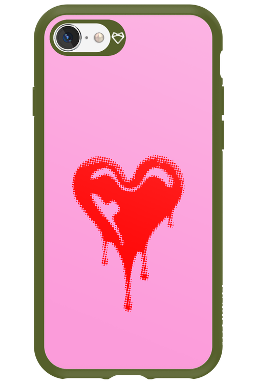 Heart Pink - Apple iPhone SE 2020