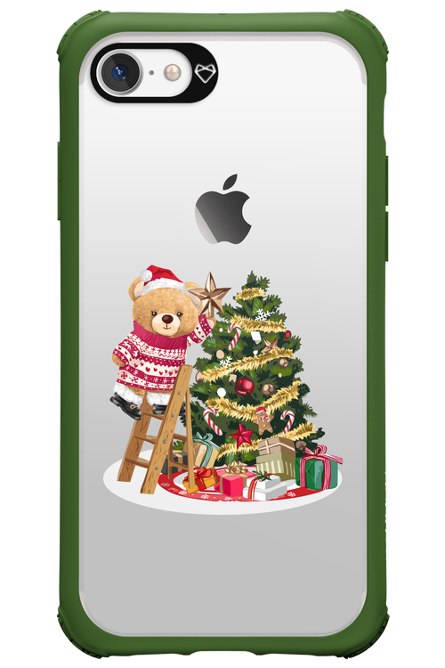 Christmas Bear (Transparent) - Apple iPhone 7