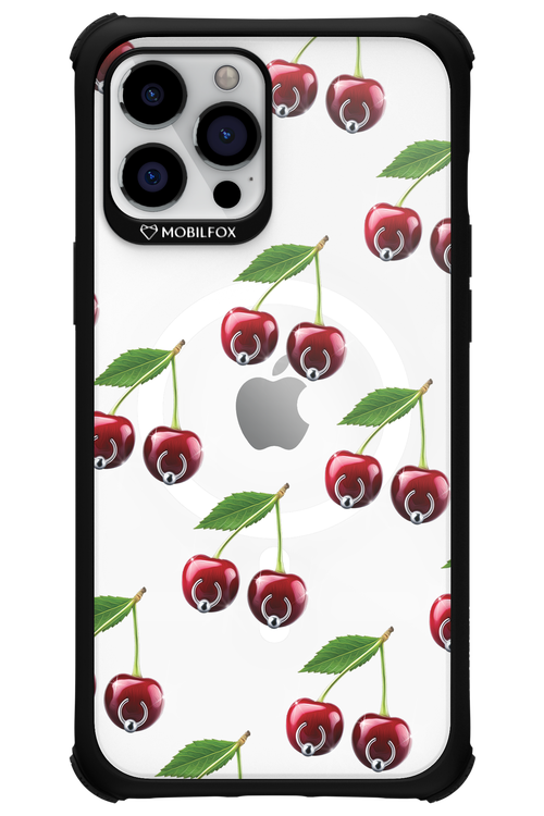 Spicy Cherries Transparent - Apple iPhone 12 Pro Max