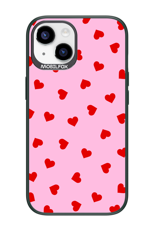 Sprinkle Heart Pink - Apple iPhone 14