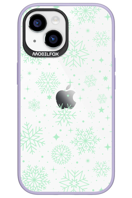 Tiffany's Snowflakes - Apple iPhone 15