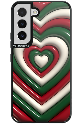 XMAS Hearts - Samsung Galaxy S22