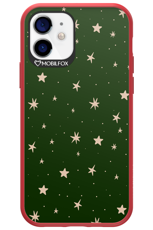 Forest Green Stars - Apple iPhone 12