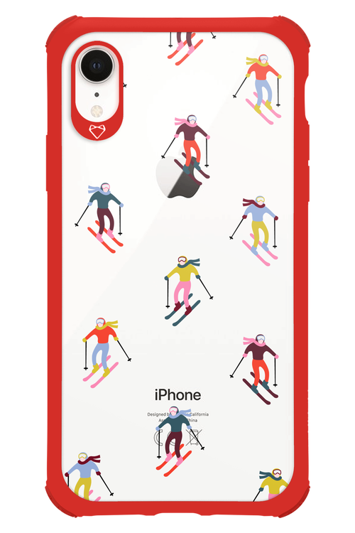 Snow Motion (Transparent) - Apple iPhone XR