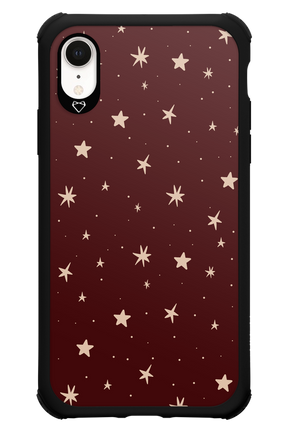 Burgundy Stars - Apple iPhone XR