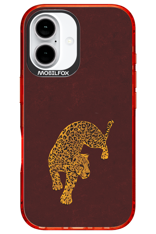 Burgundy Leopard - Apple iPhone 16