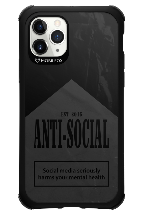 ANTI-SOCIAL (BLVCK) 2.0 - Apple iPhone 11 Pro