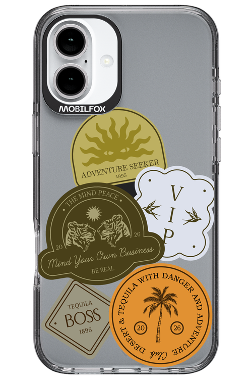 Badge Keeper - Apple iPhone 16 Plus