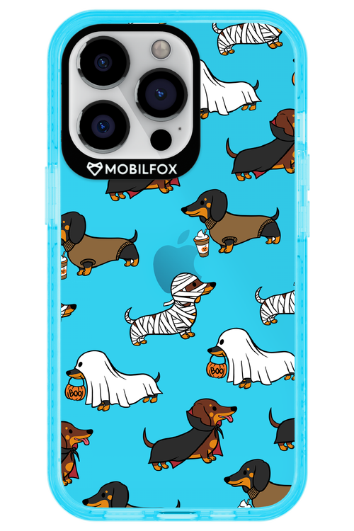 Scary Dachshund (Transparent) - Apple iPhone 13 Pro