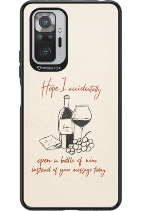 Bottle of wine 2.0 - Xiaomi Redmi Note 10S