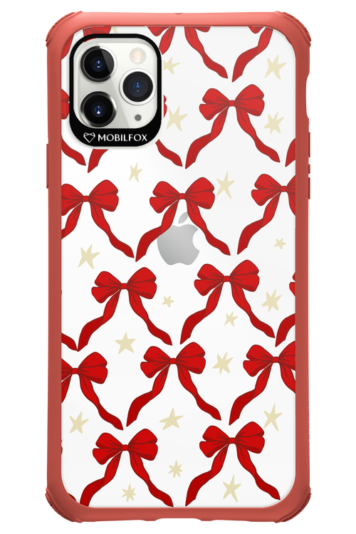 Bow & Stars (Transparent) - Apple iPhone 11 Pro Max