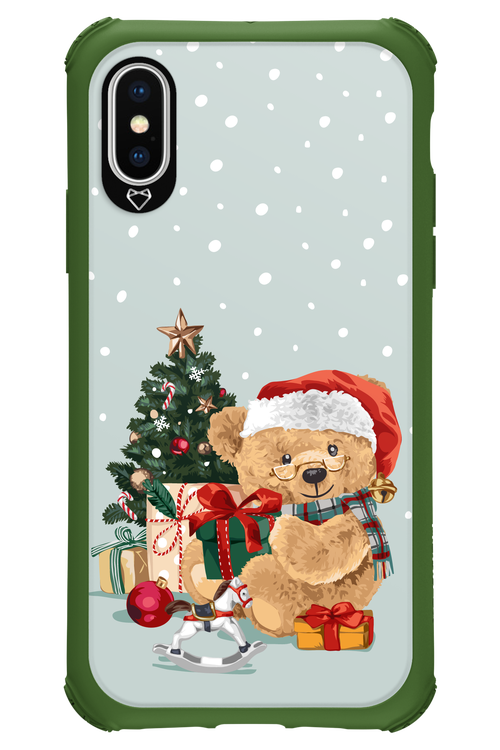 Merry Christmas Bear - Apple iPhone XS