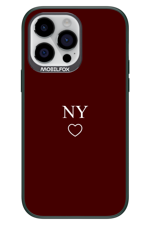 NY Burgundia 2.0 - Apple iPhone 14 Pro Max